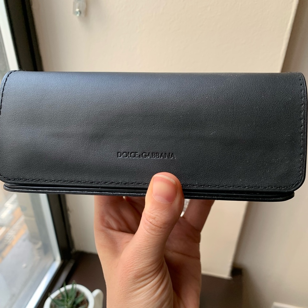 Dolce Gabbana Case Glasses and Cleaning Cloth
